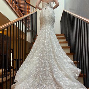 BRAND NEW W TAGS Enzoani Wedding Dress - UNALTERED SIZE 8